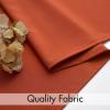 MIULEE Hunter Green Privacy Sheer Curtains That Let Light in 84 Inches Long Non-See-Through Semi Sheer Curtain Light Filtering Window Curtains Christmas Drapes for Living Room Bedroom 2 Panels Set(Burnt Orange)