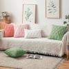 MIULEE Light Purple Throw Pillow Covers 20×20 Set of 2 Spring Decorative Farmhouse Couch Throw Pillows Boho Shells Cute Soft Plush Wool Winter Pillowcases for Bedroom Living Room Sofa(Sage Green)