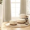 MIULEE Linen Curtains 96 Inch Length for Living Room 2 Panels, Hunter Green Back Tab Pocket Light Filtering Semi Sheer Soft Linen Emerald Dark Green Christmas Drapes Farmhouse Boho Curtain for Bedroom(Linen)