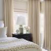 MIULEE Linen Pinch Pleated 100% Blackout Curtains for Bedroom 105 Inch Long 3 Panels Set- Back Tab Track Beige Thermal Insulated Cream Black Out Triple Pleat Room Darkening Drapes with Hooks, Greige(Oatmeal)