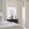 MIULEE Linen Pinch Pleated 100% Blackout Curtains for Bedroom 105 Inch Long 3 Panels Set- Back Tab Track Beige Thermal Insulated Cream Black Out Triple Pleat Room Darkening Drapes with Hooks, Greige(Natural)