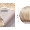 MIULEE Luxury Soft Fluffy Area Rug 3×5 Feet, Faux Fur Sheepskin Rug Decorative Plush Shaggy Carpet for Christmas Decor Bedside Sofa Floor Nursery, White(Light Yellow)