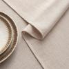MIULEE Natural Linen Polyester Tablecloth 60×84 Inch Rectangle Table Cloth Waterproof,Stain Resistant & Wrinkle Resistant for Dining Party Wedding(Natural)