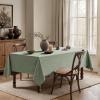 MIULEE Natural Linen Polyester Tablecloth 60×84 Inch Rectangle Table Cloth Waterproof,Stain Resistant & Wrinkle Resistant for Dining Party Wedding(Sage Green)