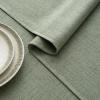 MIULEE Natural Linen Polyester Tablecloth 60×84 Inch Rectangle Table Cloth Waterproof,Stain Resistant & Wrinkle Resistant for Dining Party Wedding(Sage Green)