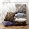 MIULEE Navy Blue Throw Pillow Covers 20×20 Inch, Soft Winter Plush Faux Wool Couch Pillow Covers Set of 2 Decorative Farmhouse Boho Throw Pillows for Sofa Living Room Bed(Dark Brown)