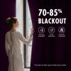 MIULEE Navy Blue Velvet Curtains 84 Inch Long Luxury Super Soft Thermal Insulated Blackout Curtains Room Darkening Drapes Rod Pocket Design for Bedroom Living Room Set of 2 Panels, W40 x L84 Inch(Purple Orchid)