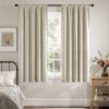 MIULEE Navy Blue Velvet Curtains 84 Inch Long Luxury Super Soft Thermal Insulated Blackout Curtains Room Darkening Drapes Rod Pocket Design for Bedroom Living Room Set of 2 Panels, W40 x L84 Inch(Beige)