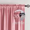 MIULEE Olive Green Velvet Curtains Thermal Insulated Blackout Curtain Drapes for Bedroom Living Room Darkening 84 Inches Long Curtains Panels Rod Pocket Set of 2(Blush Pink)
