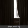 MIULEE Olive Green Velvet Curtains Thermal Insulated Blackout Curtain Drapes for Bedroom Living Room Darkening 84 Inches Long Curtains Panels Rod Pocket Set of 2(Taupe)