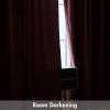 MIULEE Olive Green Velvet Curtains Thermal Insulated Blackout Curtain Drapes for Bedroom Living Room Darkening 84 Inches Long Curtains Panels Rod Pocket Set of 2(Dusty Rose)