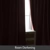 MIULEE Olive Green Velvet Curtains Thermal Insulated Blackout Curtain Drapes for Bedroom Living Room Darkening 84 Inches Long Curtains Panels Rod Pocket Set of 2(Baby Pink)