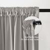 MIULEE Olive Green Velvet Curtains Thermal Insulated Blackout Curtain Drapes for Bedroom Living Room Darkening 84 Inches Long Curtains Panels Rod Pocket Set of 2(Silver)