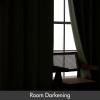 MIULEE Olive Green Velvet Curtains Thermal Insulated Blackout Curtain Drapes for Bedroom Living Room Darkening 84 Inches Long Curtains Panels Rod Pocket Set of 2(Sage Green)