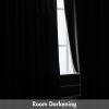 MIULEE Olive Green Velvet Curtains Thermal Insulated Blackout Curtain Drapes for Bedroom Living Room Darkening 84 Inches Long Curtains Panels Rod Pocket Set of 2(Black)