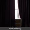 MIULEE Olive Green Velvet Curtains Thermal Insulated Blackout Curtain Drapes for Bedroom Living Room Darkening 84 Inches Long Curtains Panels Rod Pocket Set of 2(Lavender)