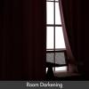 MIULEE Olive Green Velvet Curtains Thermal Insulated Blackout Curtain Drapes for Bedroom Living Room Darkening 84 Inches Long Curtains Panels Rod Pocket Set of 2(Blush Pink)