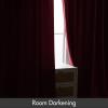 MIULEE Olive Green Velvet Curtains Thermal Insulated Blackout Curtain Drapes for Bedroom Living Room Darkening 84 Inches Long Curtains Panels Rod Pocket Set of 2(Berry)