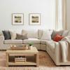 MIULEE Pack of 2 Christmas Couch Throw Pillow Covers 18×18 Inch Neutral Beige Modern Boho Accent Decorative Pillow Covers Soft Chenille Farmhouse Cushion Covers for Home Decor Bed Sofa Living Room(Burnt Orange)