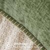 MIULEE Pack of 2 Couch Throw Pillow Covers 18×18 Inch Coastal Aqua Blue Farmhouse Decorative Pillow Covers with Stitched Edge Soft Chenille Solid Dyed Spring Pillow Covers for Sofa Bed Living Room(Sage Green)