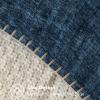 MIULEE Pack of 2 Couch Throw Pillow Covers 18×18 Inch Dark Teal Farmhouse Decorative Pillow Covers with Stitched Edge Soft Chenille Solid Dyed Spring Pillow Covers for Sofa Bed Living Room(Dark Blue)