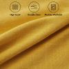 MIULEE Pack of 2 Decorative Linen Burlap Textured Pillow Covers Farmhouse Boho Accent Pillowcases Spring Home Decor for Couch Sofa Bedroom Living Room 18×18 Inch Light Olive Green(Bright Yellow)
