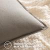MIULEE Pack of 2 Decorative Linen Pillow Covers Boho Farmhouse Modern Soft Accent Throw Pillows Neutral Cushion Covers for Sofa Couch Bed Living Room Home Decor, 18×18 Inch Olive Green(Light Grey)