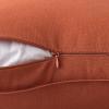 MIULEE Pack of 2 Decorative Linen Pillow Covers Boho Farmhouse Modern Soft Accent Throw Pillows Neutral Cushion Covers for Sofa Couch Bed Living Room Home Decor, 18×18 Inch Olive Green(Burnt Orange)