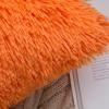 MIULEE Pack of 2 Luxury Faux Fur Throw Pillow Cover Deluxe Winter Decorative Plush Pillow Case Cushion Cover Shell for Sofa Bedroom Car 16 x 16 Inch Beige(Orange)