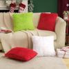 MIULEE Pack of 2 Luxury Faux Fur Throw Pillow Cover Deluxe Winter Decorative Plush Pillow Case Cushion Cover Shell for Sofa Bedroom Car 16 x 16 Inch Beige(Green)
