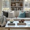 MIULEE Pack of 2 Velvet Soft Solid Decorative Square Throw Pillow Covers Christmas Cushion Case for Couch Sofa Bedroom Car 18×18 Inch 45×45 cm Green(Grey)