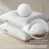 MIULEE Pillow Insert 16×16 Inch, Decorative Square Throw Pillow Inserts, Premium Fluffy Pillow Forms Sham Stuffer for Sofa Couch Living Room(2)