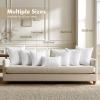 MIULEE Pillows Inserts, Pack of 4 18×18 Inch 100% Virgin Microfiber Filling Throw Pillows for Bed Couch Sofa(4)