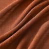 MIULEE Sage Green Linen Curtains 84 Inch Length 2 Panels Set for Bedroom Living Room, Soft Thick Linen Textured Window Drapes Semi Sheer Light Filtering Grommet Top Burlap Look Farmhouse Decor(Terracotta)