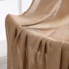 MIULEE Sage Green Linen Curtains 84 Inch Length 2 Panels Set for Bedroom Living Room, Soft Thick Linen Textured Window Drapes Semi Sheer Light Filtering Grommet Top Burlap Look Farmhouse Decor(Linen Brown)