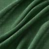 MIULEE Sage Green Linen Curtains 84 Inch Length 2 Panels Set for Bedroom Living Room, Soft Thick Linen Textured Window Drapes Semi Sheer Light Filtering Grommet Top Burlap Look Farmhouse Decor(Emerald Green)