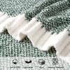 MIULEE Sage Green Super Soft Throw Blanket for Couch, Cozy Fluffy Warm Throws Knit Blankets for Sofa, Bed, Chair, Living Room, Camping, Picnic, Spring Home Decor,50 x 60 inch(Green)