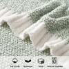 MIULEE Sage Green Super Soft Throw Blanket for Couch, Cozy Fluffy Warm Throws Knit Blankets for Sofa, Bed, Chair, Living Room, Camping, Picnic, Spring Home Decor,50 x 60 inch(Sage Green)