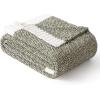 MIULEE Sage Green Super Soft Throw Blanket for Couch, Cozy Fluffy Warm Throws Knit Blankets for Sofa, Bed, Chair, Living Room, Camping, Picnic, Spring Home Decor,50 x 60 inch(Olive Green)