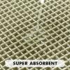 MIULEE Set of 2 Waffle Bathroom Rugs, Boho Bath Rugs Non Slip Washable, Super Absorbent Bath Mats, Ultra Soft Rubber Backed Shower Mats for Bathroom Floor, Tub and Shower, Chocolate, 18×30 Inch(Sage Green)