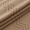 MIULEE Tan Taupe Knitted Throw Blanket for Couch Boho Textured Cozy Woven Blanket with Tassels for Sofa Chair Bed Living Room Farmhouse Home Decor Acrylic Wave Pattern 50″x60″(Tan Taupe)