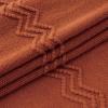 MIULEE Tan Taupe Knitted Throw Blanket for Couch Boho Textured Cozy Woven Blanket with Tassels for Sofa Chair Bed Living Room Farmhouse Home Decor Acrylic Wave Pattern 50″x60″(Rust)