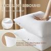 MIULEE Throw Pillow Insert Premium Pillow Stuffer Sham Rectangle for Decorative Cushion Bed Couch Sofa 12×20 Inch(2)