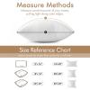 MIULEE Throw Pillow Insert Premium Pillow Stuffer Sham Rectangle for Decorative Cushion Bed Couch Sofa 12×20 Inch(2)