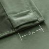 MIULEE Velvet Curtains 90 inches 2 Panels – Luxury Room Darkening Curtains for Bedroom Living Room Thermal Insulated Super Soft Window Drapes Rod Pocket & Back Tab, Olive Green, W 52 x L 90 inch(Sage Green)