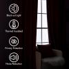 MIULEE Velvet Curtains 90 inches 2 Panels – Luxury Room Darkening Curtains for Bedroom Living Room Thermal Insulated Super Soft Window Drapes Rod Pocket & Back Tab, Olive Green, W 52 x L 90 inch(Red)
