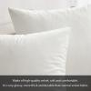 MIULEE Velvet Pillow Cover Soft Luxury Decorative Throw Pillow Cover Single Rectangle Cushion Case for Couch Sofa Bedroom Car Decor,12×20 Inch Dark Blue(Pure White)