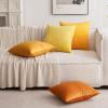 MIULEE Velvet Pillow Cover Soft Luxury Decorative Throw Pillow Cover Single Rectangle Cushion Case for Couch Sofa Bedroom Car Decor,12×20 Inch Dark Blue(Gold)