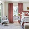 MIULEE Velvet Pinch Pleated Blackout Curtains 96 inches Long, Gold Brown Pleat Design Thermal Insulated Luxury Window Drapes for Living Room Bedroom with Hooks, Set of 2(Dusty Rose)