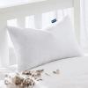MIULEE 26×26 Euro Pillow Inserts,Set of 2 Down Feather Throw Pillows for Couch Sofa Bed, Decorative Fluffy Throw Pillow Inserts Cotton Fabric,White(1)